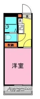 レオパレスハーモニーランドⅠ【2階】の間取り