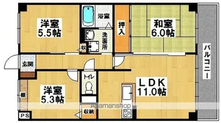 ルミナスコート【3階】の間取り