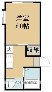 プランドビル銀杏町【2階】の間取り