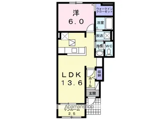 ベネディーレ【1階】の間取り