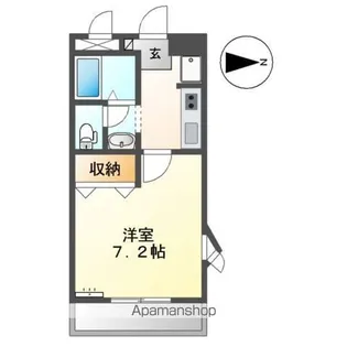 クレインコート【201号室】の間取り