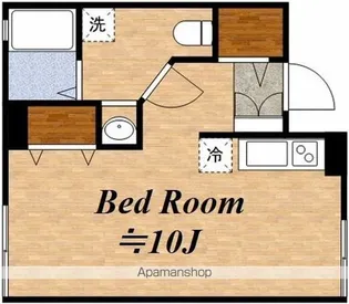 東京都武蔵野市西久保3丁目【マンション】の間取り