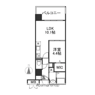 ハアラン国体町【8階】の間取り