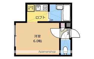 カサレアA【206号室】の間取り