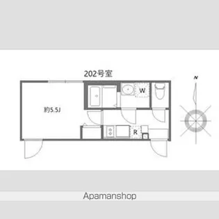 ハーモニーテラス上篠崎Ⅱ【2階】の間取り