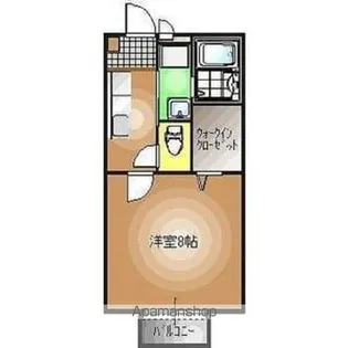 リヴェール・パルⅡ【1階】の間取り