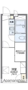 レオパレスURIWARI【1階】の間取り