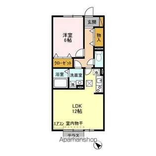 ヴィアノ Ⅰ【1階】の間取り