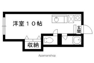 紫野ハイツ【307号室】の間取り