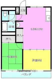 パストラルタケイ【106号室】の間取り