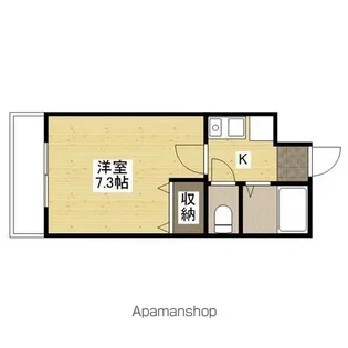 サンヒルズ古市【4階】の間取り