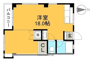 マンション岡【2階】の間取り
