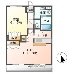 ソアヴィータ【2階】の間取り
