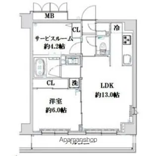 ARTESSIMO GLEIS【2階】の間取り