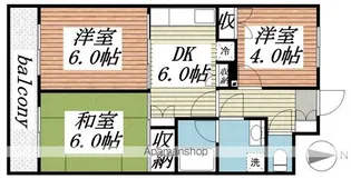 メゾンゴセキ【1階】の間取り
