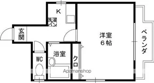 NSハイツ【3階】の間取り
