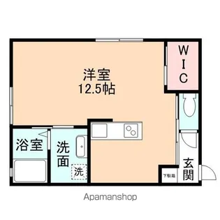SPICA藤木【205号室】の間取り