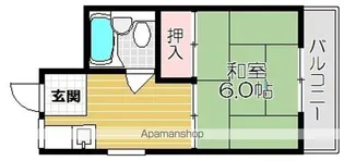 セントポーリア【102号室】の間取り