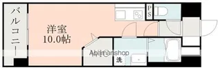S−RESIDENCE熊本駅前【7階】の間取り