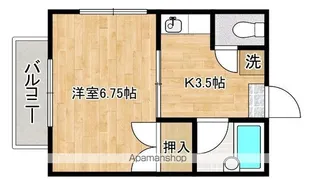 シャルテ都城Ⅱ【2階】の間取り