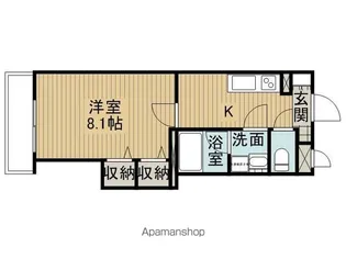 オールージュ【302号室】の間取り