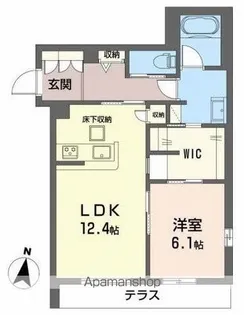 BONRAVIN TOYONAKA PREMIER【1階】の間取り
