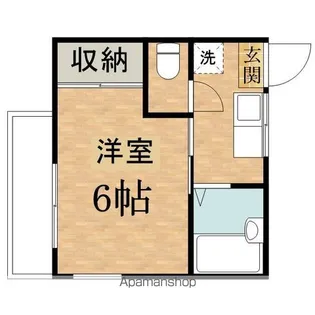 メゾンドール【201号室】の間取り