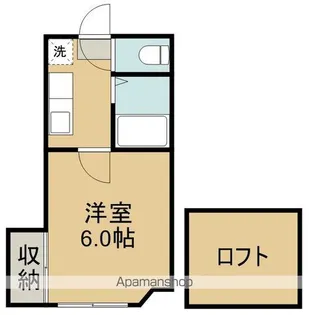 ホワイトキャッスル21番館【1階】の間取り