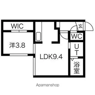 マ・メゾン医大前【1階】の間取り