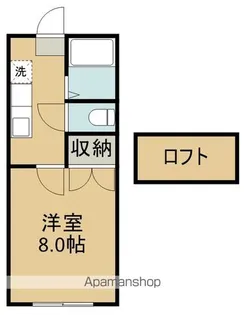 ホワイトキャッスル中倉12番館【2階】の間取り