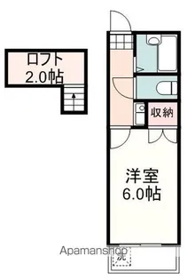 コンシェール川合【205号室】の間取り