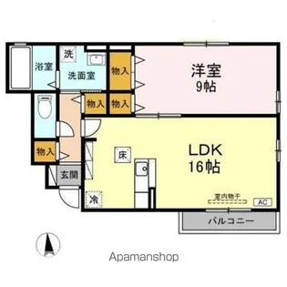 ノエル【1階】の間取り
