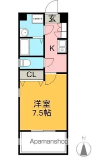 BlueWing鯉江本町【2階】の間取り