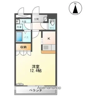 リヴェールドゥ エス【2階】の間取り