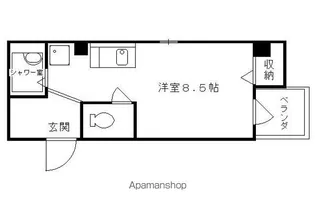 RUFF京町【1階】の間取り