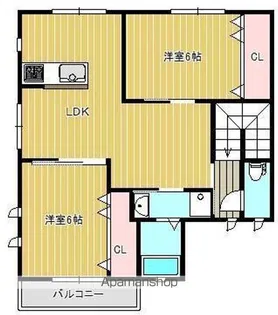 スカイガーデン原田1号地【2階】の間取り