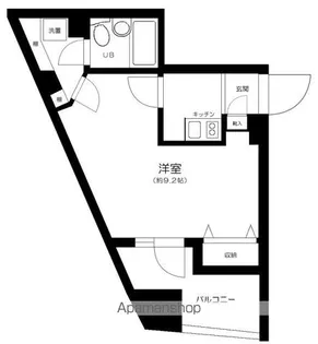 日神デュオステージ笹塚西館【9階】の間取り