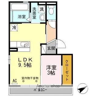 プリメーラ109【2階】の間取り