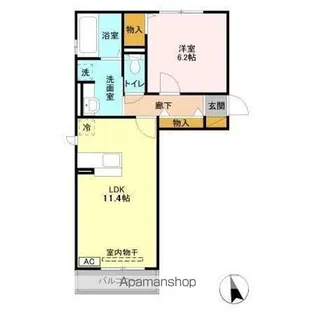 グレイス【2階】の間取り