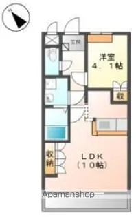 リバティタウン2番館【103号室】の間取り