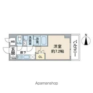 VANCOUVER1118大曽根【7階】の間取り
