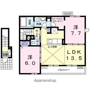 コートシャルマンⅩ【2階】の間取り
