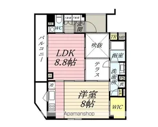 コンフォリア本所吾妻橋【9階】の間取り