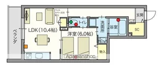 シニア限定アルモニーレジダンス氷川台【3階】の間取り