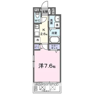プルミエ ショコラ【2階】の間取り