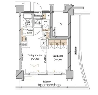 ブランシエスタ浦安【おとり物件なし】#学生・社会人にオススメ【5階】の間取り