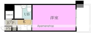 ハイネスベルシモンLーPORT【11階】の間取り