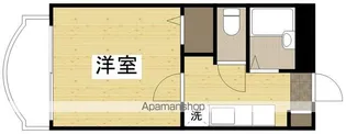 セントリヴィエール南方【1階】の間取り