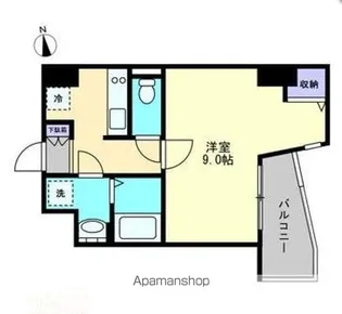 SーFORT高松中野町【9階】の間取り