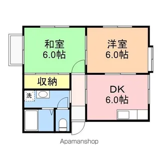 外山レイクサイドハウスE棟【1階】の間取り